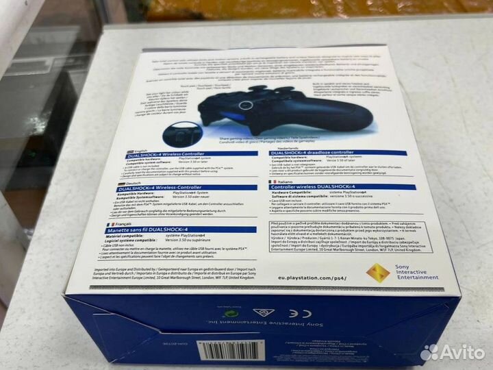 Джойстик PS4 (однотонный, с принтом, комуфляж)