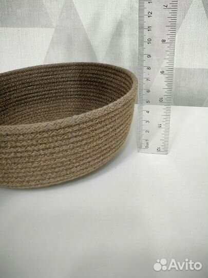 Корзины для хранения из хлопкового шнура