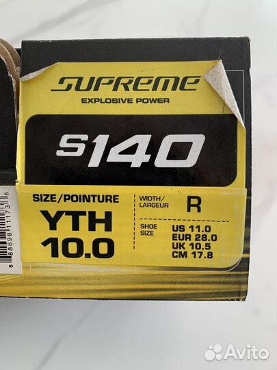 Коньки Bauer s140