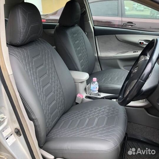 Чехлы Toyota Corolla Axio (140/145) комбо