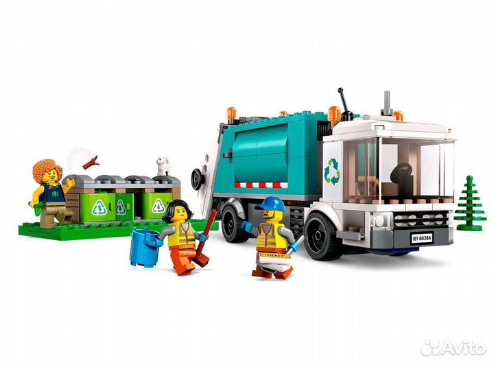 Новый Lego City Грузовик для отходов 60386