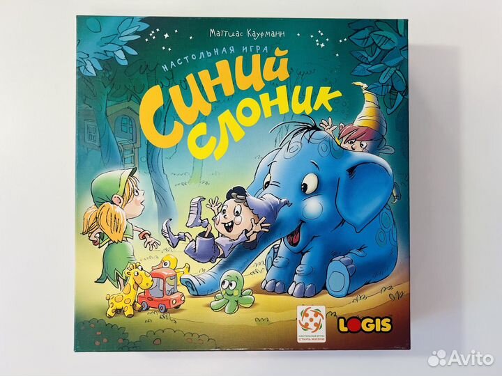 Синий слоник (настольная игра) 3+