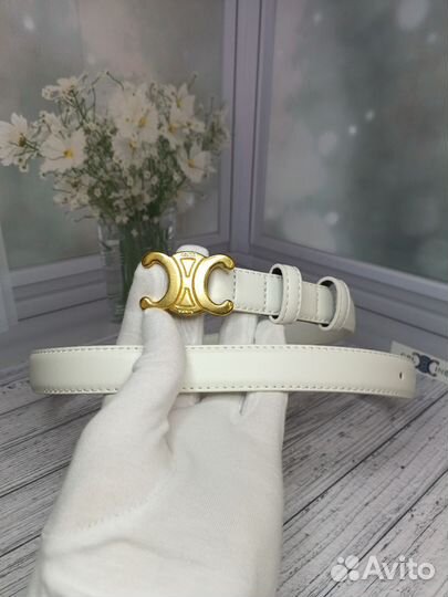Ремень Женская Celine Люкс Натуральная кожа