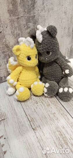 Дракончики плюшевые