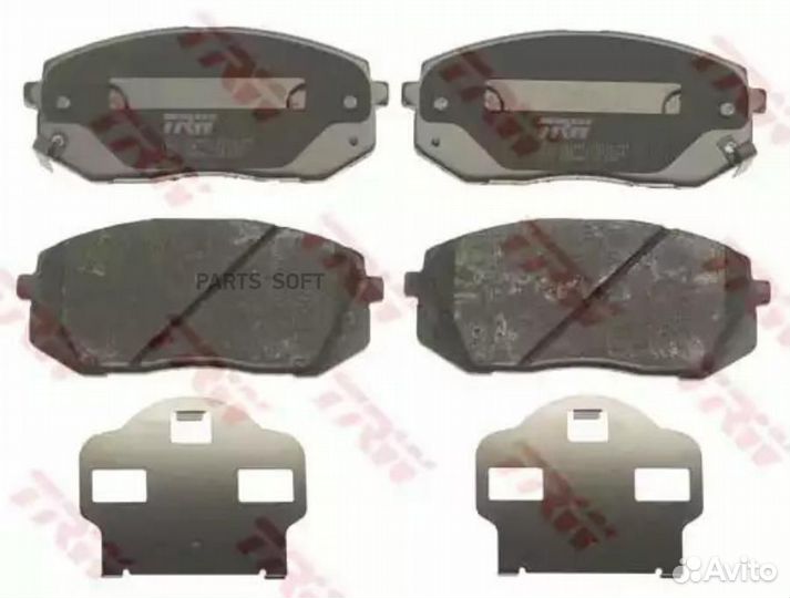 TRW GDB3461 колодки тормозные