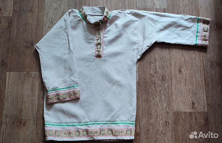 Русская народная рубашка для мальчика