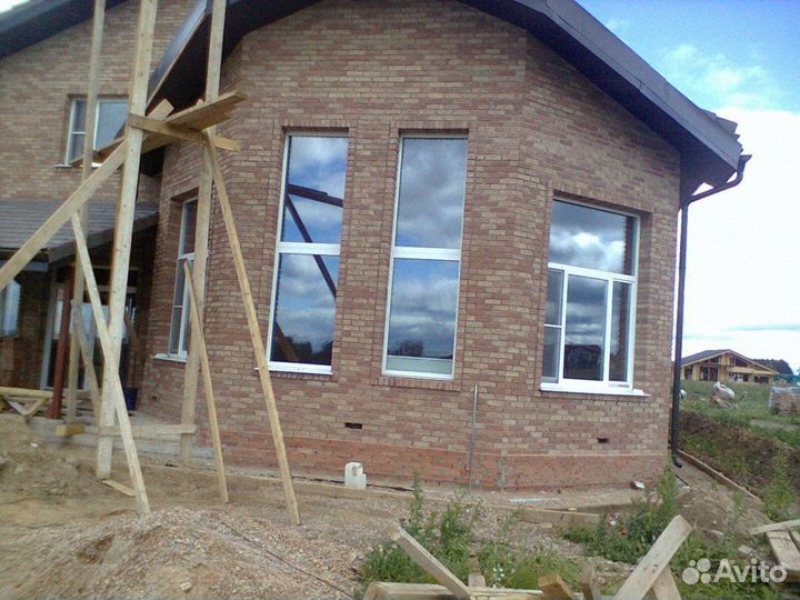 Остекление коттеджа / окна пвх