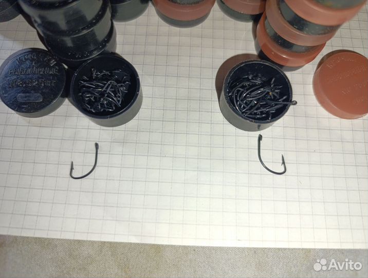 Рыболовные крючки СССР новые 70 упаковок