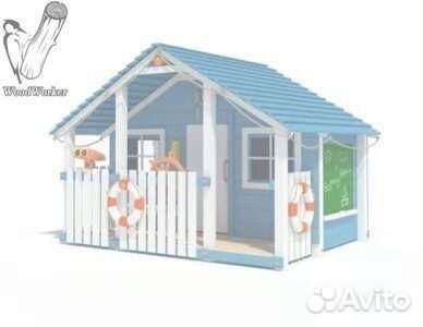 Детский игровой домик для дачи