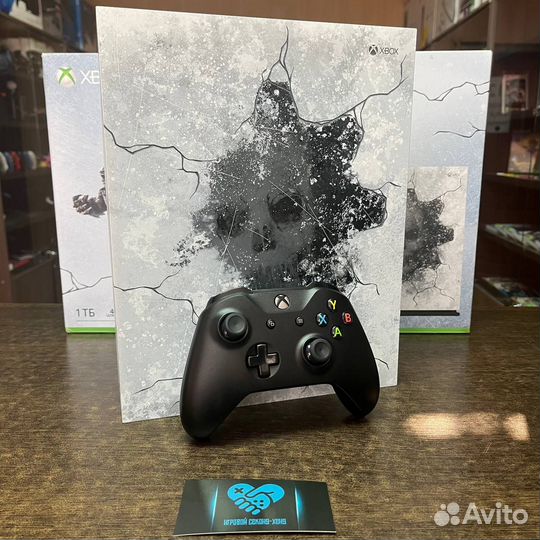 Xbox One X 1000gb Gears 5 Limited + 400 игр