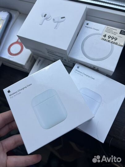 Зарядный кейс для airpods 1/2