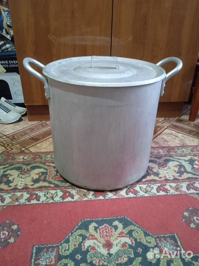 Кастрюля алюминиевая СССР, 30 литров в отл.сост