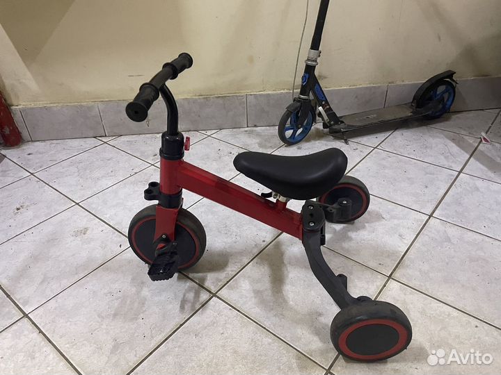 Велосипед беговел 3 в 1