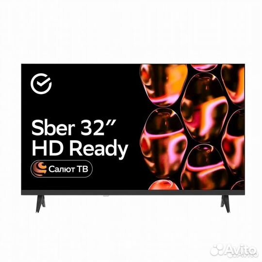 Телевизор Новый Sber SDX-32H2124, 32