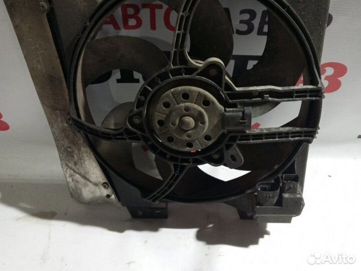 Вентилятор радиатора Peugeot 207 A7 1.4 KFV (TU3A)