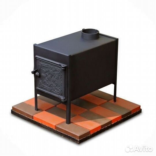 Печь камин на дровах