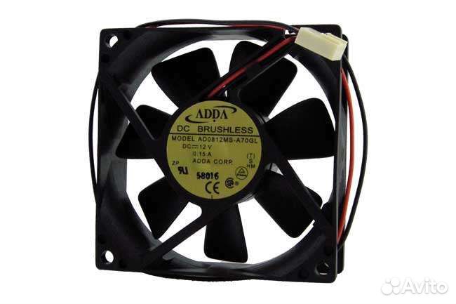 Вентилятор 80mm 2pin