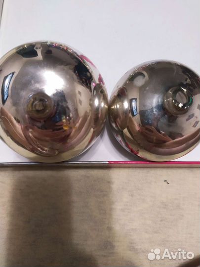 Ёлочные игрушки СССР шары большие