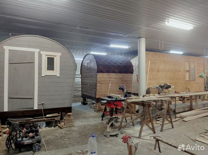 Баня Бочка 2х2.4м