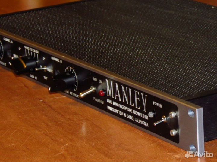 Manley dual preamplifier США Калифорния, langevin