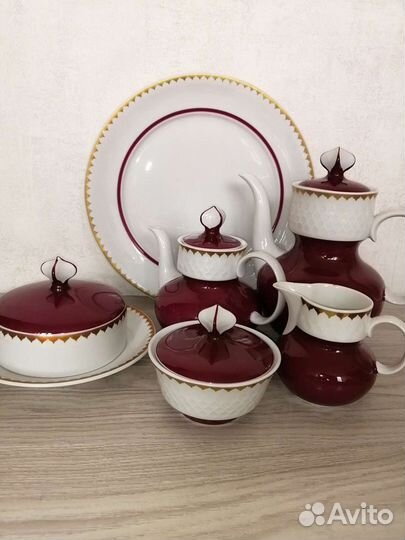 Чайный сервиз Raichenbach Райхенбах гдр