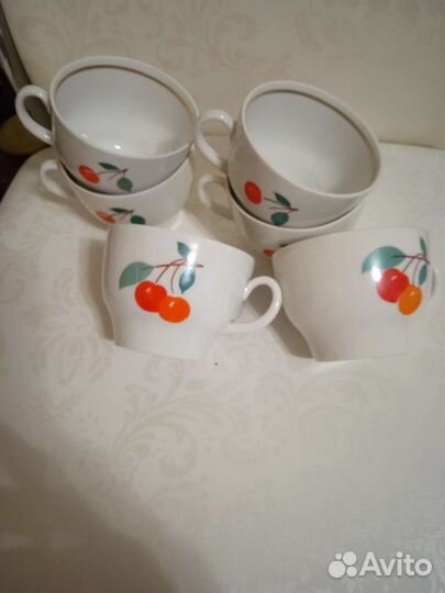 Чашки СССР 6шт.,супницыГермания 2шт