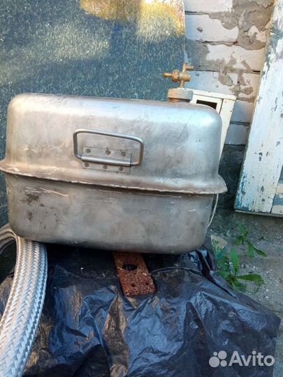 Бак из нержавейки с краном