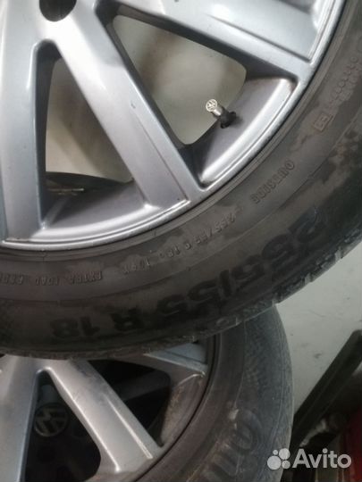 Колеса на volkswagen таурег r18