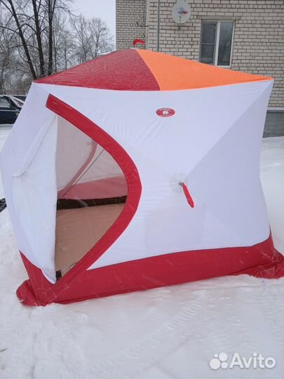 Палатка для зимней рыбалки медведь 4 и пвх полы