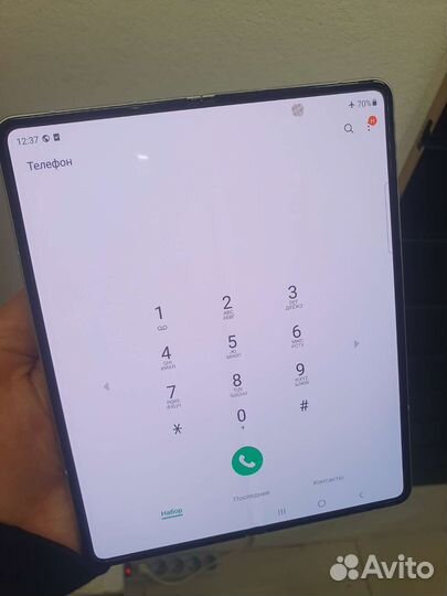 Дисплей samsung fold 3 серебро