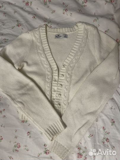 Вязаный кардиган hollister