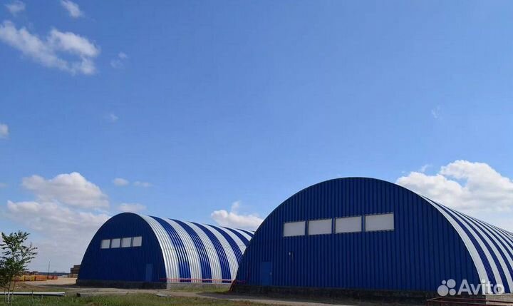 Строительство ангаров складов под ключ