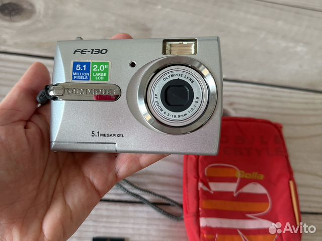 Фотоаппарат olympus FE-130.5.1 с флешкой чехол купить в Балашихе ...