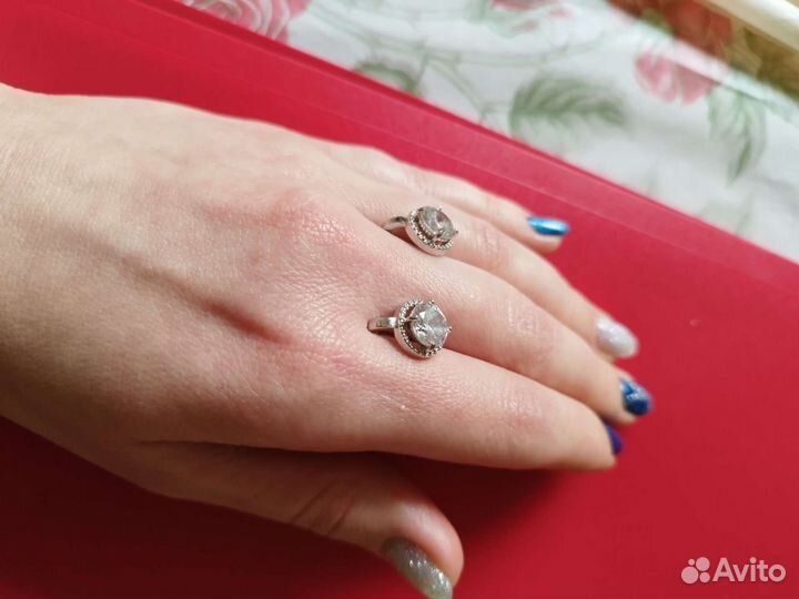 Серебряные серьги