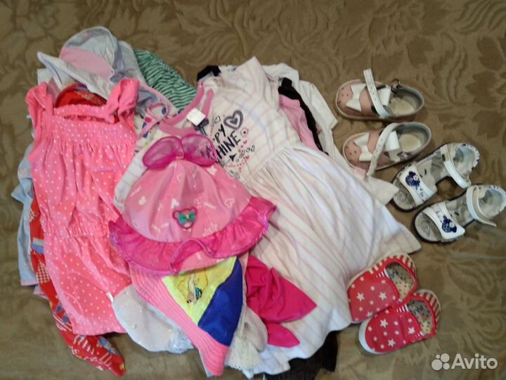 Вещи пакетом для девочки