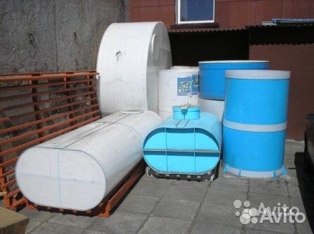 Бассейны/технические ёмкости из пластика