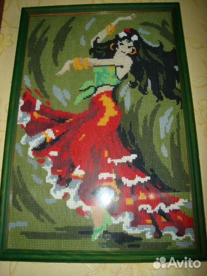 Разные картины вышитые крестом