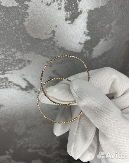 Золотые серьги