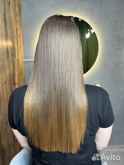 Кератиновое выпрямление / Ботокс для волос