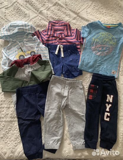 Одежда пакетом для мальчика 1,5-2 г