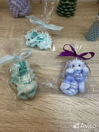 Мыло ручной работы дракончик