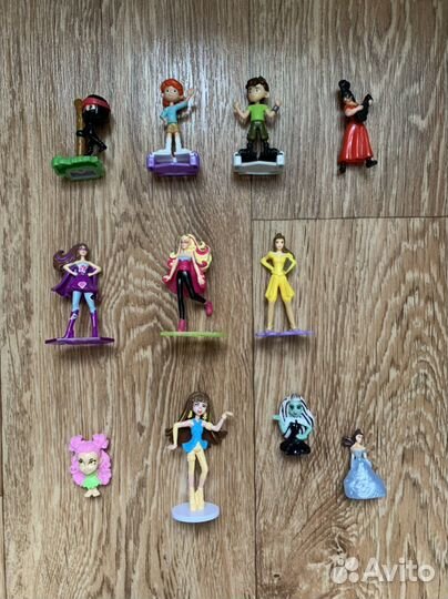 Феи Disney 2014, киндер Barbie 2016, феи Winx