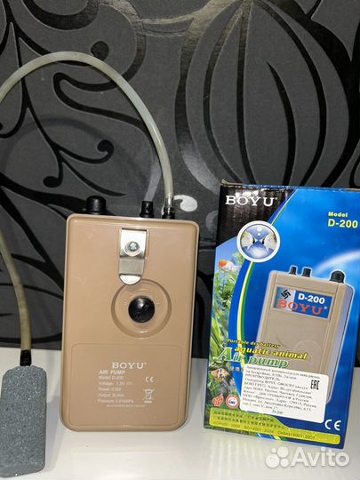 Компрессор для аквариума на батарейках