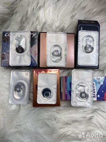 Линзы для глаз цветные