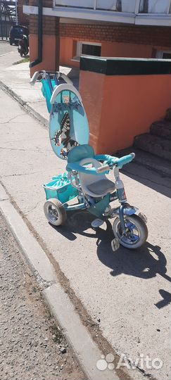 Велосипед детский с ручкой