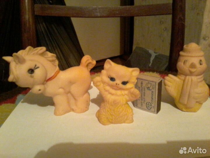 Игрушки - пищалки эпохи СССР