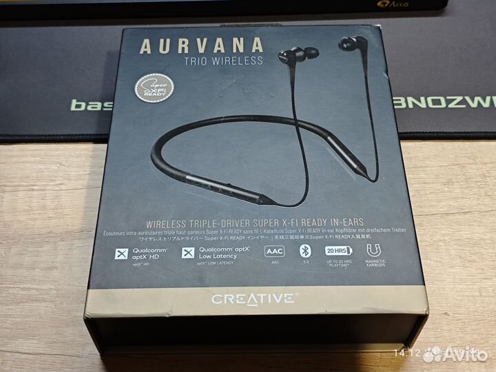 Наушники Creative Aurvana Trio Wireless