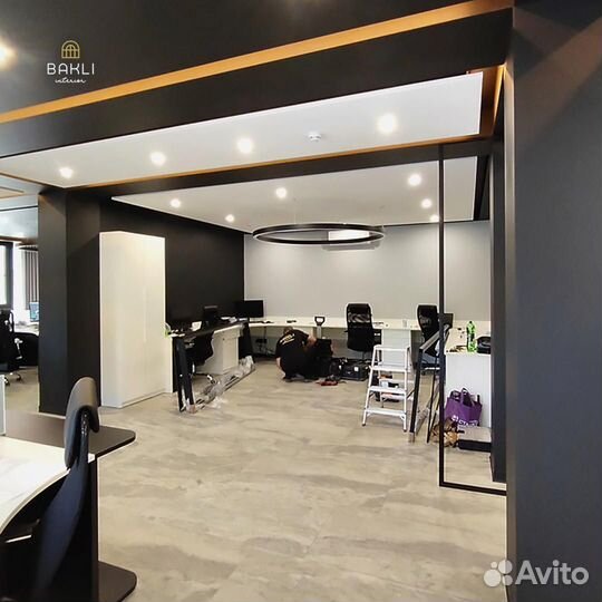 Офисные стеклянные перегородки