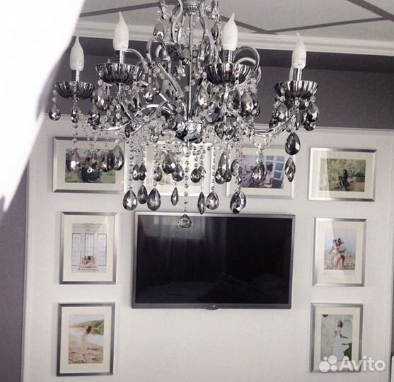 Люстра хрустальная