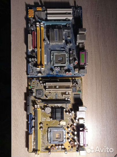 Матер плата с процессором и оперативная память